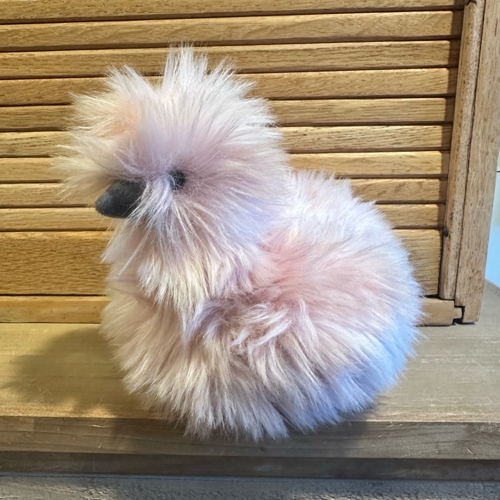 Fluffy Pink Stuffed Chicken